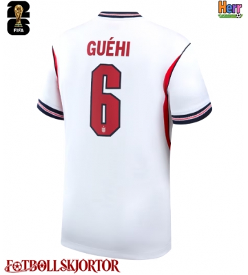 England Marc Guehi #6 Hemmatröja VM 2026 Kortärmad